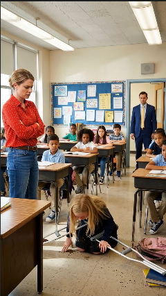 “Millionaire Dad Makes Surprise School Visit—What He Sees Happening to His Disabled Daughter Leaves Him Furious”…