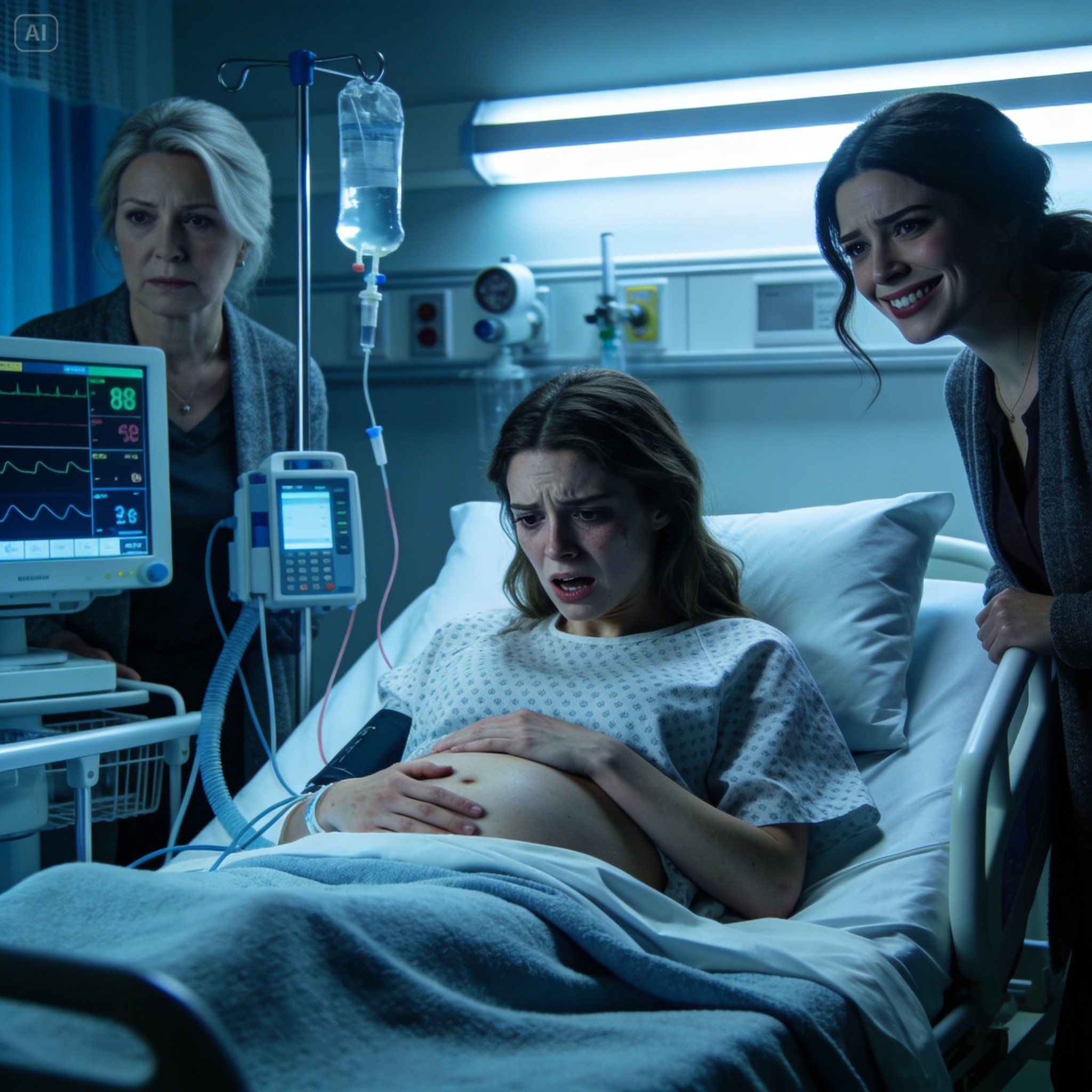 I was driving alone when the crash happened. When I woke up in the ICU, my stomach was flat. My mother looked at me and said, “The baby didn’t survive. But you’re single. This is for the best.” My sister let out a laugh. “Pregnant and unmarried? That’s humiliating.” Then a police officer stepped into the room and said, “Ma’am, we have reason to believe this was not an accident.”