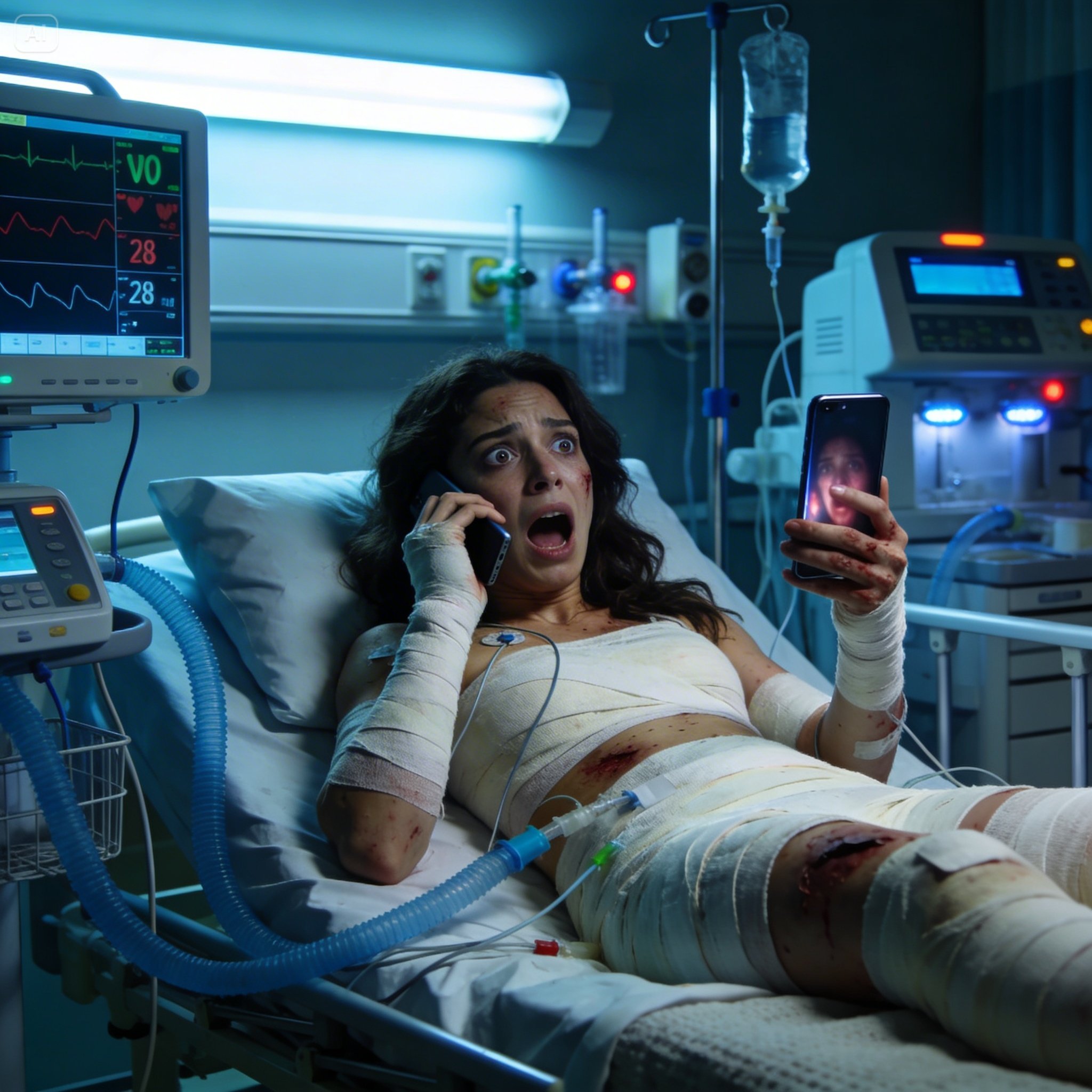 I spent my birthday alone in a hospital bed after the accident. As I scrolled through Instagram, I suddenly found my sister’s secret account. And there they were—my parents, my sister, and my husband, smiling and laughing together on a luxury cruise. I called my husband and asked softly, “Where are you right now?” “I’m on a business trip,” he replied without hesitation. I smiled to myself and whispered, “Enjoy it while you can.”