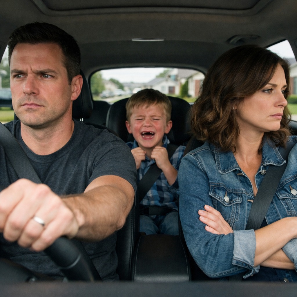 My son cried the entire drive to his grandmother’s house. “Daddy, please don’t leave me here,” he begged. My wife snapped, “You’re treating him like a baby.” I left him anyway.