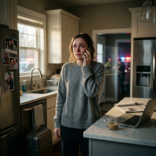 My sister smiled, grabbed her suitcase, and said, “Just one week, okay? Thanks!” before walking out the door. The very next morning, I got a call from the hospital. “Your sister is in critical condition,” they said. “Your husband and parents were in the car too.” My blood ran cold. My husband had told me he was away on a business trip. And in that instant, everything became horrifyingly clear.