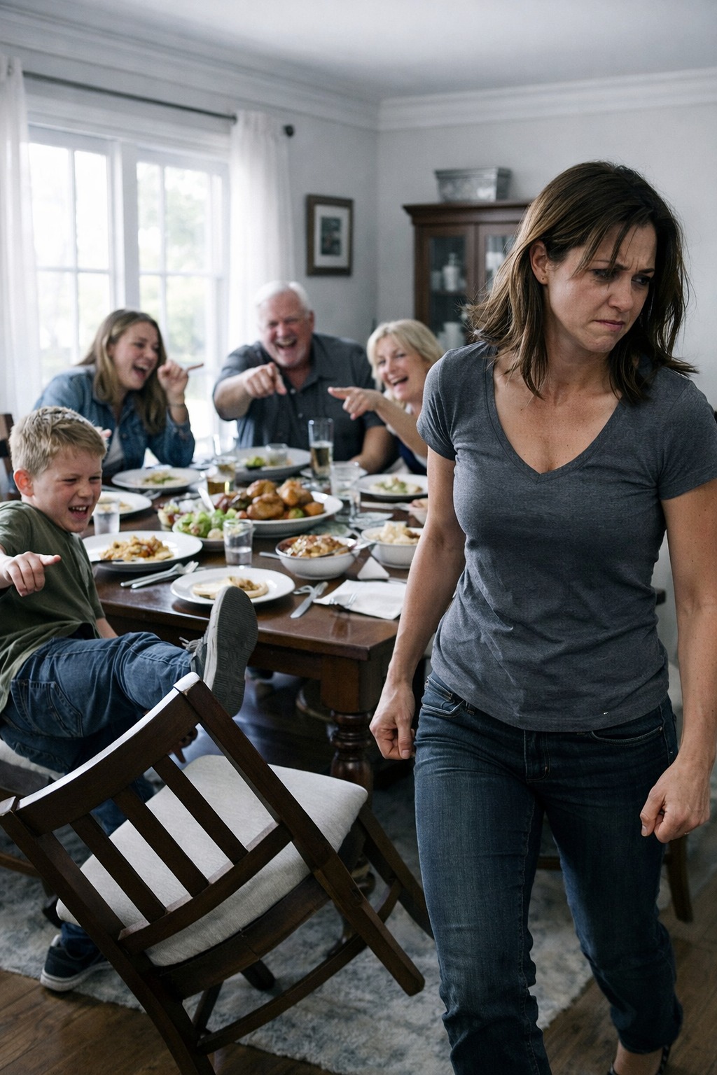 At Sunday Dinner, My Nephew Told Me, “Servants Don’t Sit With Us,” and My Sister Just Laughed