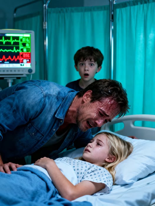 He Was Ready to Let His Daughter Go—Until the Gardener’s Son Saw Three Impossible Pulses on the Monitor