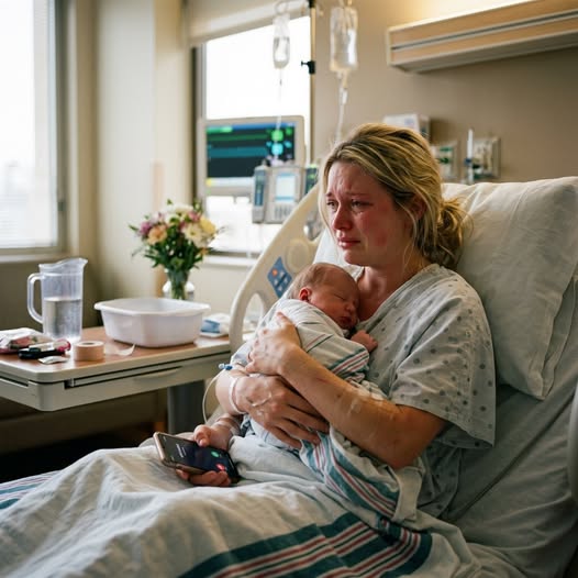 Right after giving birth to my daughter, I called my mother. She laughed coldly and said, “I’m busy at your sister’s birthday party! Why would you bring more trash like yourself into the world?” Then my sister shouted in the background, “You ruined my special day! What a selfish time to give birth!” My voice trembled as I ended the call and held my newborn in my arms, struggling not to cry. But the very next day, they showed up in front of me… begging.