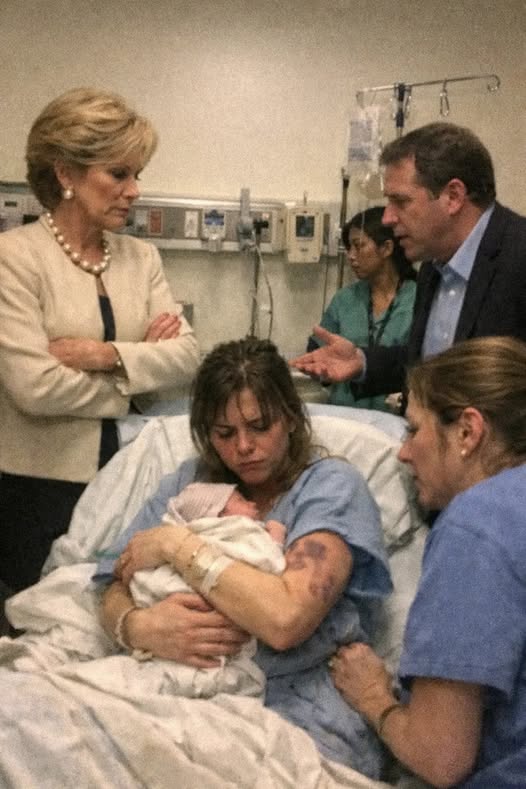 “Stop Pretending She’s Clumsy!”—The Moment I Discovered My Patient’s Bruises, Confronted a Mother-in-Law’s Cruelty, and Called the Police Before a Newborn’s First Day Was Ruined.