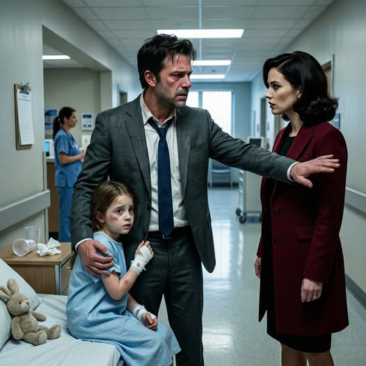 The night the hospital called me at 3:17 a.m. to tell me my seven-year-old daughter had a broken wrist, cracked ribs, and old bruises, I thought the worst pain was hearing her plead: “Dad, please, don’t make me go back to Melissa” — until my housekeeper took my hand, trembling, and whispered: “Your dead wife tried to warn you before she died”...