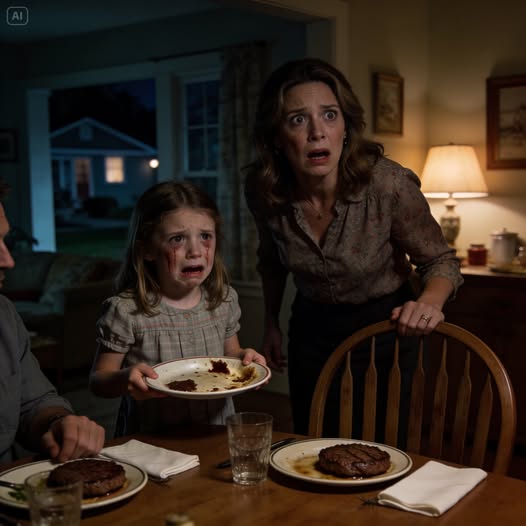 My sister was rushed to the hospital, so I took in my 5-year-old niece. I made hamburger steak for dinner, but she stopped eating halfway through. “Are you full?” I asked. She stood up and said, “…I need to bring this to Mommy.” “The hospital has food for her,” I said. She shook her head, her voice trembling. “If I don’t bring it… because Mommy…”
