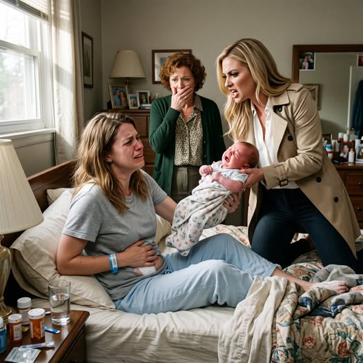 Still recovering from surgery and barely able to walk, I was suddenly left alone when my sister dropped off her baby, announced she was going to Paris, and disappeared. My mom told me to help anyway. I made a decision no one expected, and when my sister returned, the look on her face said everything.