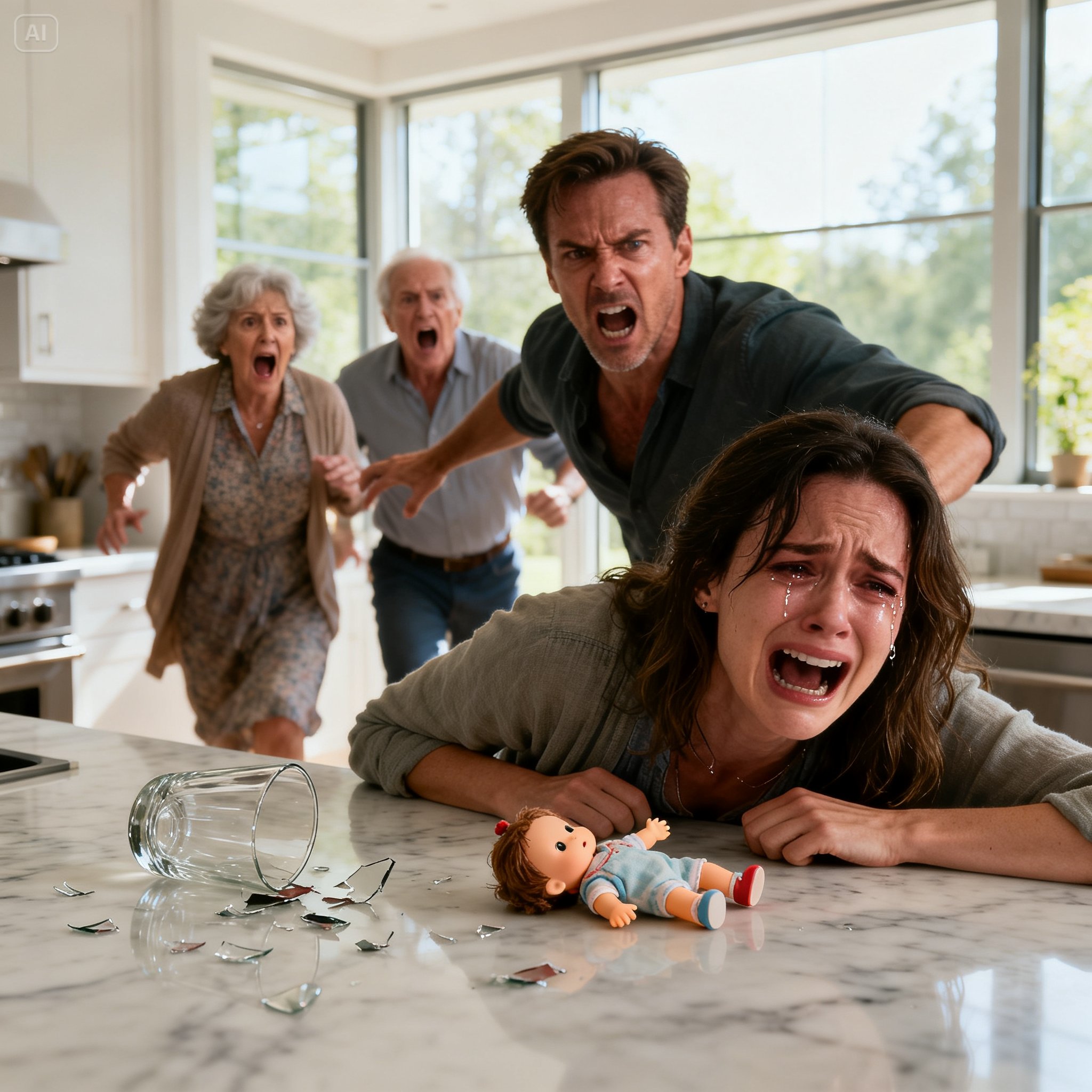 My brother-in-law left me broken—blood on my face, my shoulder out of place—and my sister didn’t even flinch. “You should have signed,” she said, like the pain was my fault. I dragged myself to my parents’ house, barely able to stand, begging for help. But even then… they chose silence. Reputation over truth. His future over my life. I collapsed on their doorstep, thinking that was the lowest point. I was wrong. Because what happened next… was something even they couldn’t cover up.