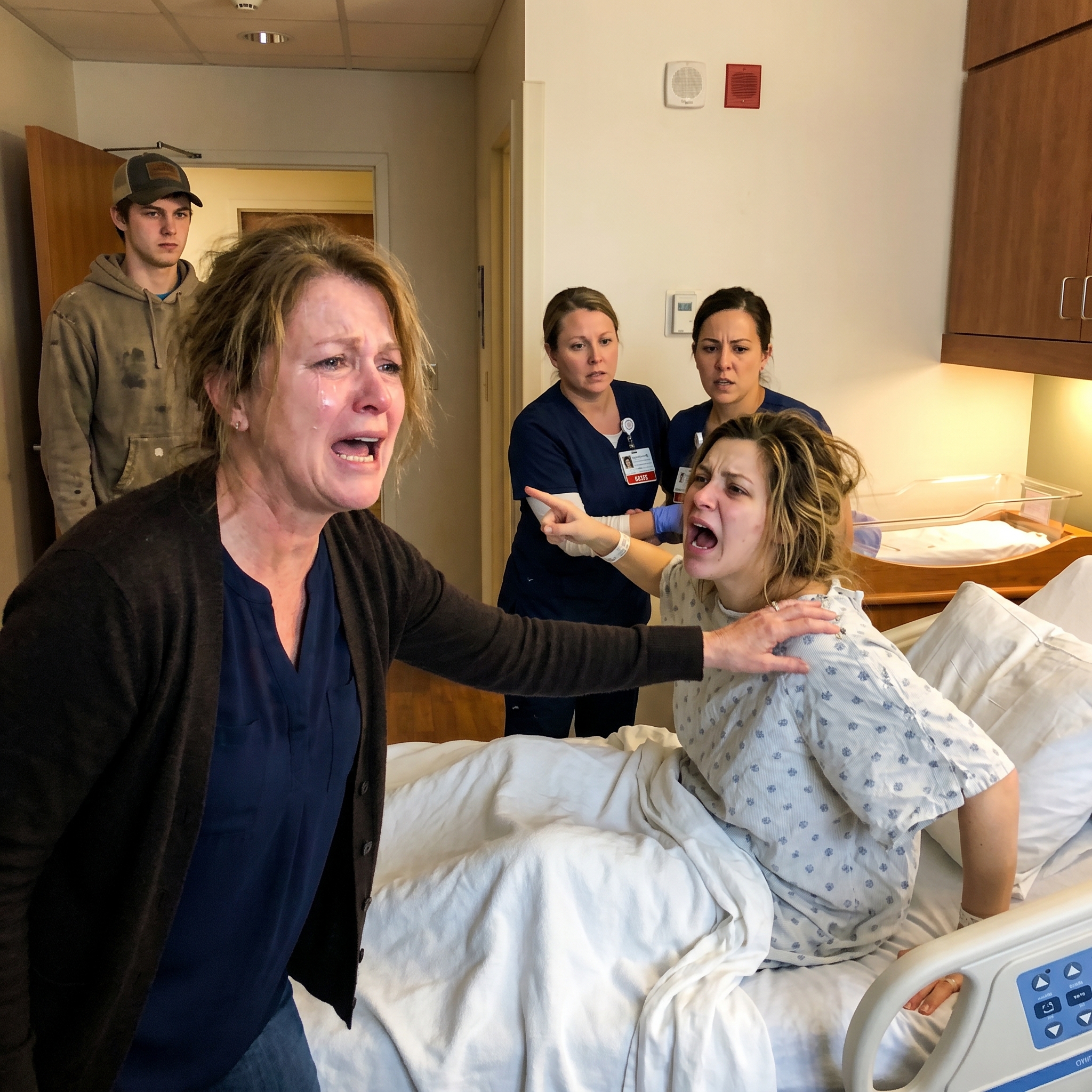 My pregnant daughter ran away with a dangerous homeless lover, demanded I raise her baby, then returned screaming in labor with terrifying secrets—and when the hospital doors opened, she abandoned her newborn and blamed me for everything all over again.