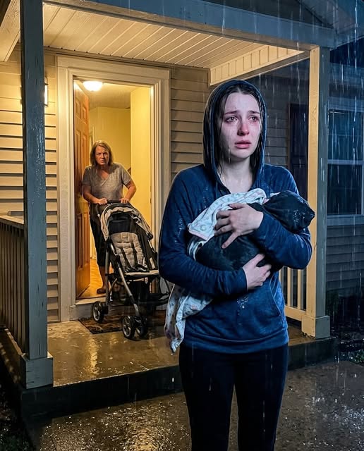 After my husband passed away, his mother blamed me for the storm that took him and shoved me out into the rain with our three-month-old in my arms. She thought taking the stroller meant she had taken everything. What she never understood was that Ethan had already prepared for the day her cruelty would finally show its full face.
