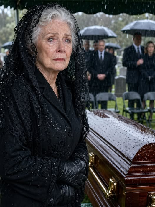 “My son skipped his father’s funeral to stay at his wife’s birthday party. That night, I opened the letter my dying husband left in our safe—and found a moral clause that let *me* decide whether our only child would inherit his billion-dollar empire… or lose everything. The next morning, in a mahogany-paneled conference room, my son strolled in late, smirking—until the lawyer read my choice aloud, and his face went white as paper…”