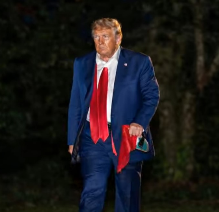 Breaking news: Trump spotted with a...See more l