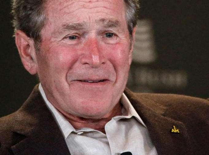 OMG Former President George W. Bus h recent-l