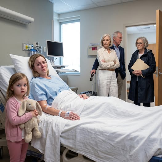 When I Got Hospitalized, My Parents Refused To Look After My 5-Year-Old. “The Child Is A Nightmare,” They Said Right In Front Of Her. Then Drove Off On A Luxury Sea Tour With My Sister’s Kids. Later My Aunt Walked In And Said… When My Parents Saw Her, They Went Pale.