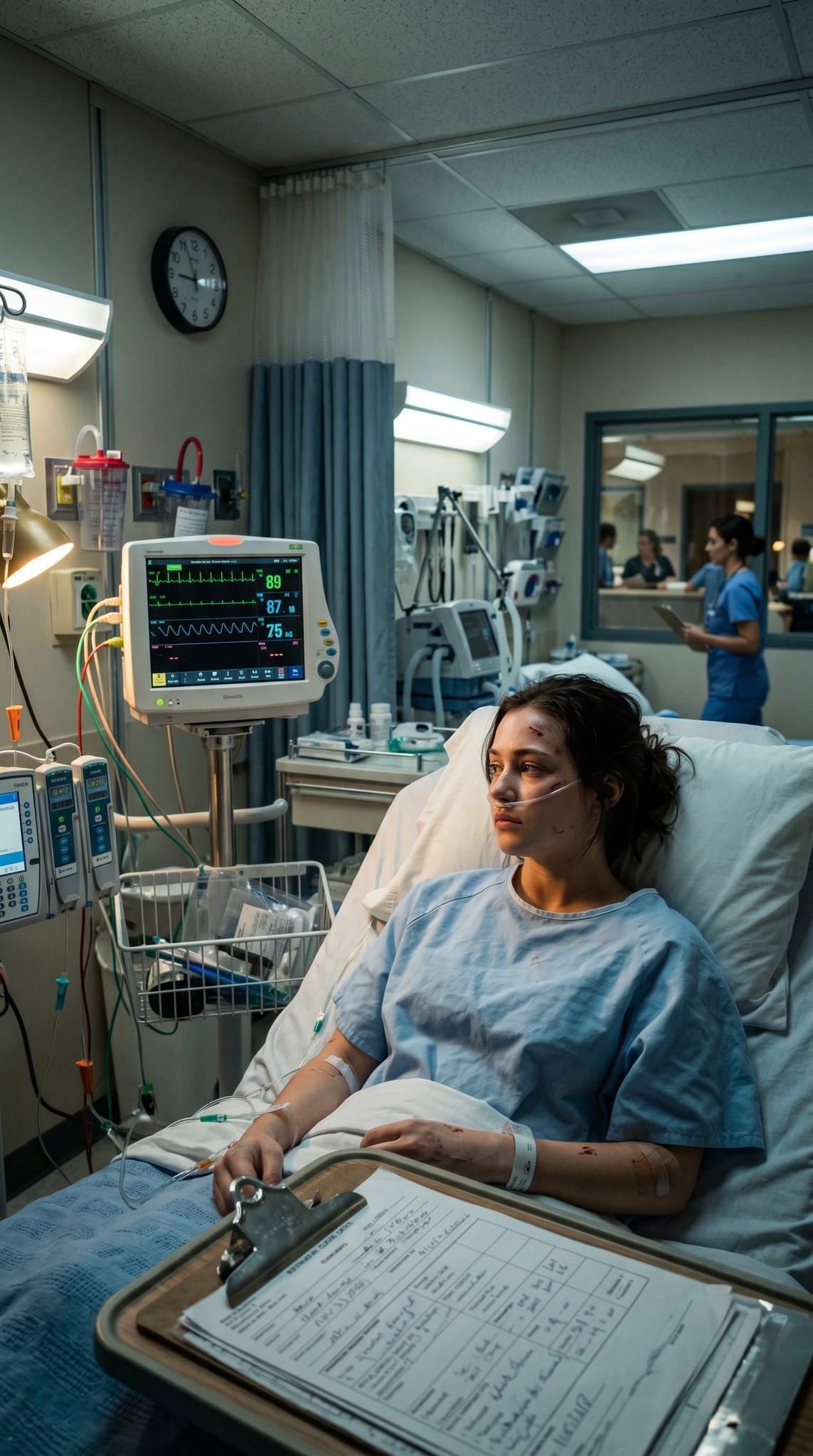 “You’re too dependent on these shots,” my stepmother said, pouring my insulin down the sink. “It’s time you learned to be strong.” I begged her to stop, but she smiled and locked the fridge. Three days later, I woke up in the ICU with tubes in my arms. Then the police showed her the nurses’ logs… and her face went white when she realized what they had recorded.