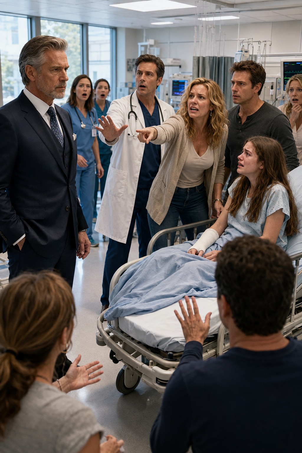 My Granddaughter Called Me At 3AM From The Hospital. When I Walked In, The Doctor Froze And Said…