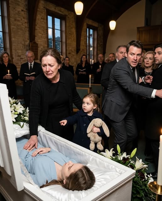 At the funeral of my daughter, who had suddenly died from an illness, my 5-year-old granddaughter, gifted with a mysterious ability, said, “Mommy wants you to check her tummy.” When I did, I found... And then...