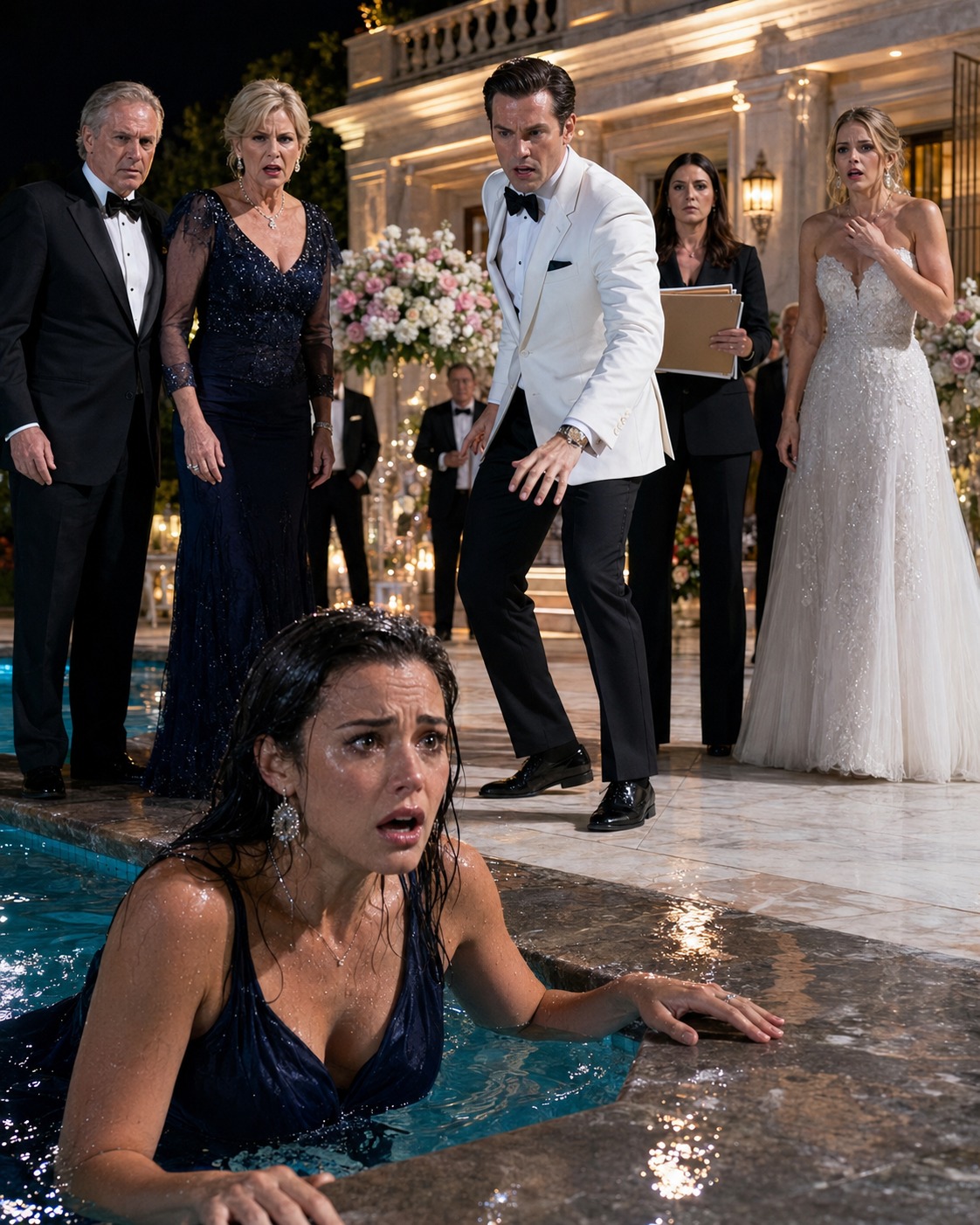 They called me selfish, entitled, and ungrateful at my brother’s extravagant wedding reception. Then they shoved me straight into the swimming pool. What none of them realized was that by the end of the night, I would be the one taking everything away from them.
