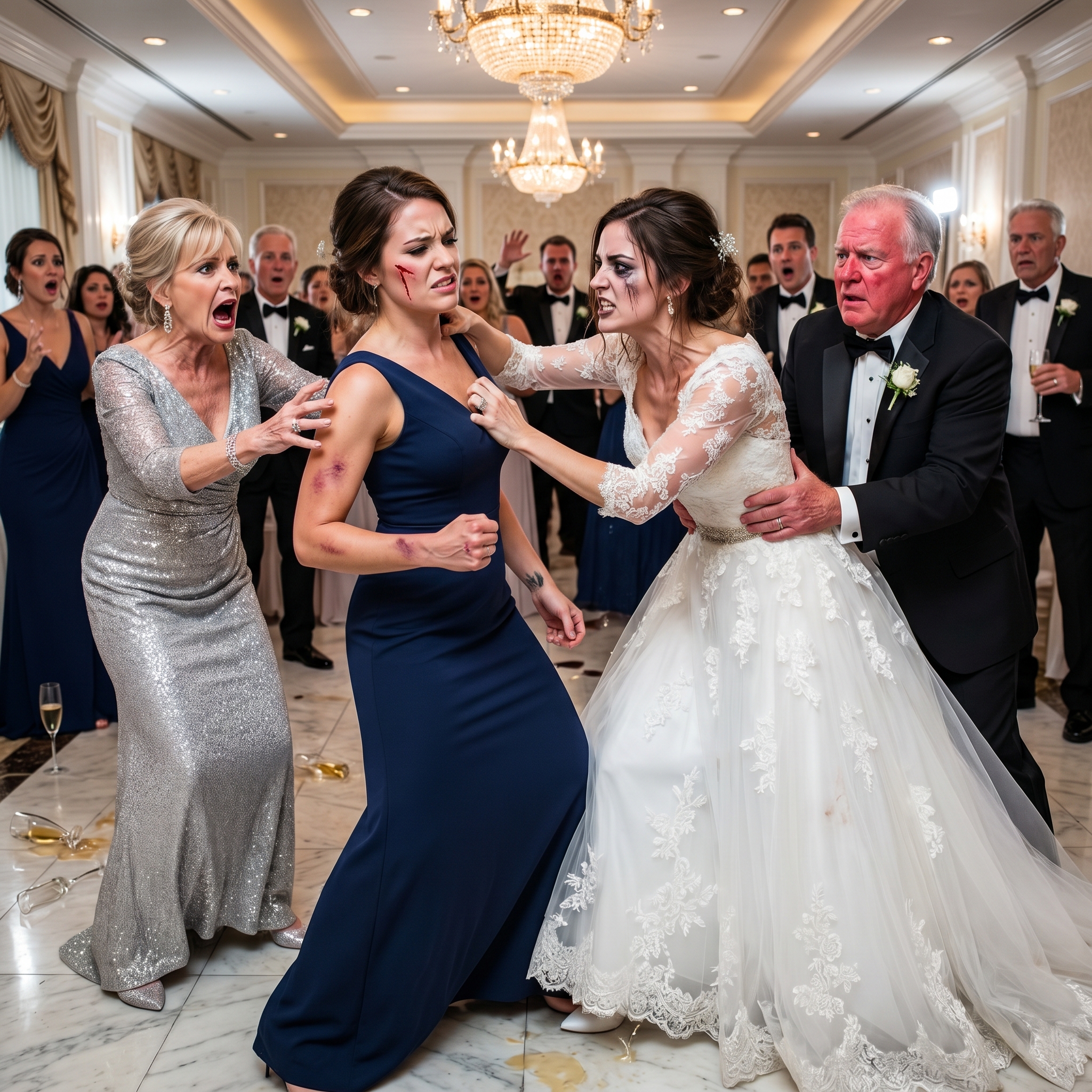 “I’ll kill you for ruining my perfect day!” my sister screamed, clawing at my face in her white wedding dress. She faked her master’s degree to marry my wealthy client, but my compliance software exposed everything. Witness the violent, shocking downfall of my abusive family in ‘The Shattered Wedding’.