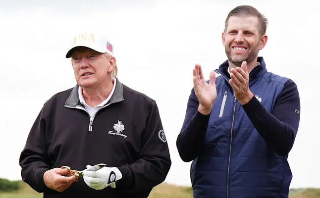 Eric Trump has broken his silence, revealing: “My dad used to…”