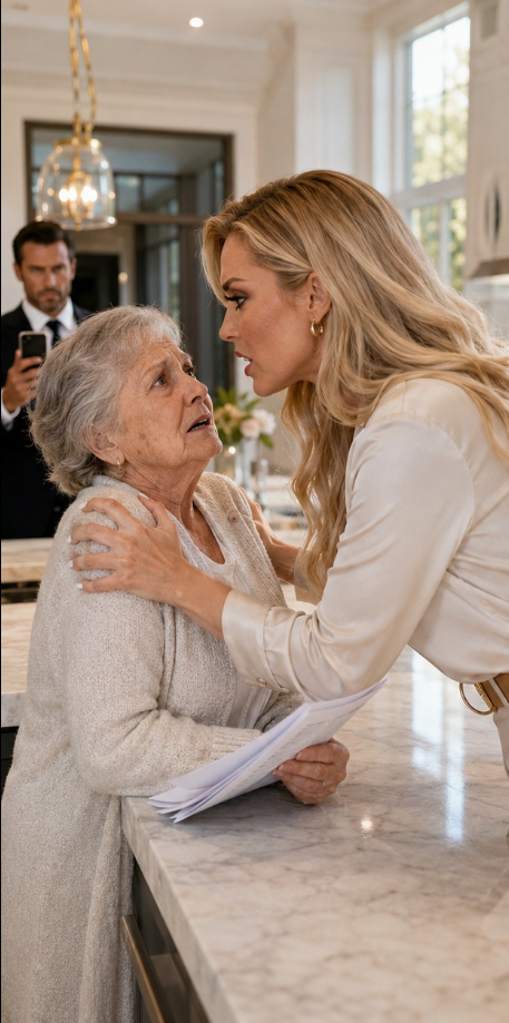 I came home from my business trip a day early, only to find my fiancée cornering my mother in the kitchen. “Sign this NDA and go to the nursing home, or I’ll make sure your son never speaks to you again,” she threatened, digging her acrylic nails into my mother’s frail shoulder. I didn’t interrupt. I just quietly locked the front door from the inside and hit ‘record’ on my phone. She wanted the ruthless, powerful billionaire lifestyle. I was about to show her how ruthless I could truly be.