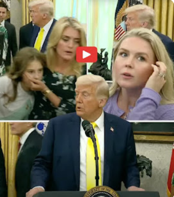 This is just in‼️ President Trump cuts White House speech short as he rushes from podium after 'medical emergency.' 💔 This is so sad, but what a man the President is as he walked over immediately to assist. Karoline Leavitt also took the press out of the room, shouting “Everybody get out.” We hope nothing serious happened. The video and the full story is below