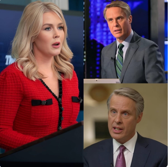 Breaking News: ABC News Anchor Suspended After Karoline Leavitt Exposes Shocking Comment – The Internet Reacts to His Hidden Message