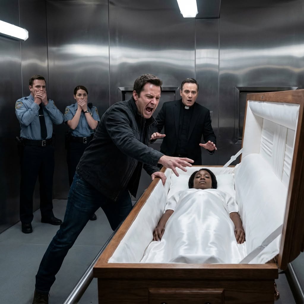 During the CREMATION of his DECEASED PREGNANT WIFE, Husband sees her BELLY MOVE…
