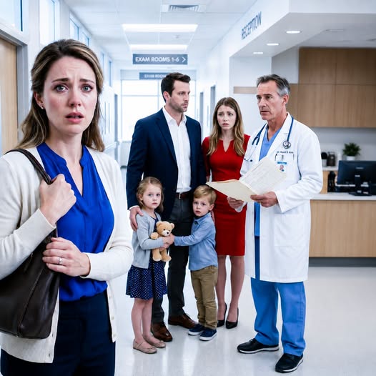My husband had two children with his secretary, and I remained completely silent. But during a routine medical checkup, the doctor looked at him and asked, 'Hasn't your wife told you yet?' Immediately, his smile vanished.