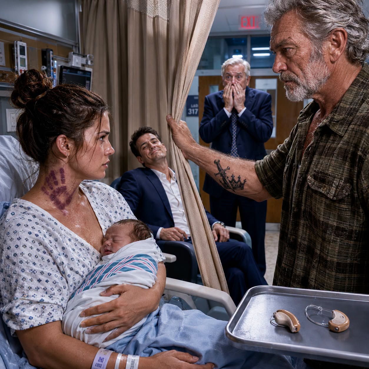 My Husband Mocked My Pain After I Gave Birth… Until My Old Uncle Walked In With Apple Muffins And Exposed His Dark Secret