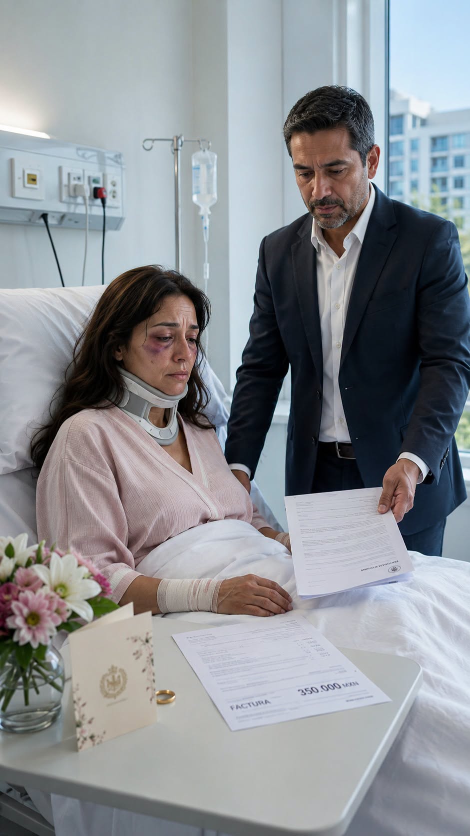 HE SENT LILIES TO THE HOSPITAL AFTER BREAKING 3 OF HER RIBS… BUT HE HAD NO IDEA WHO HE HAD JUST AWAKENED