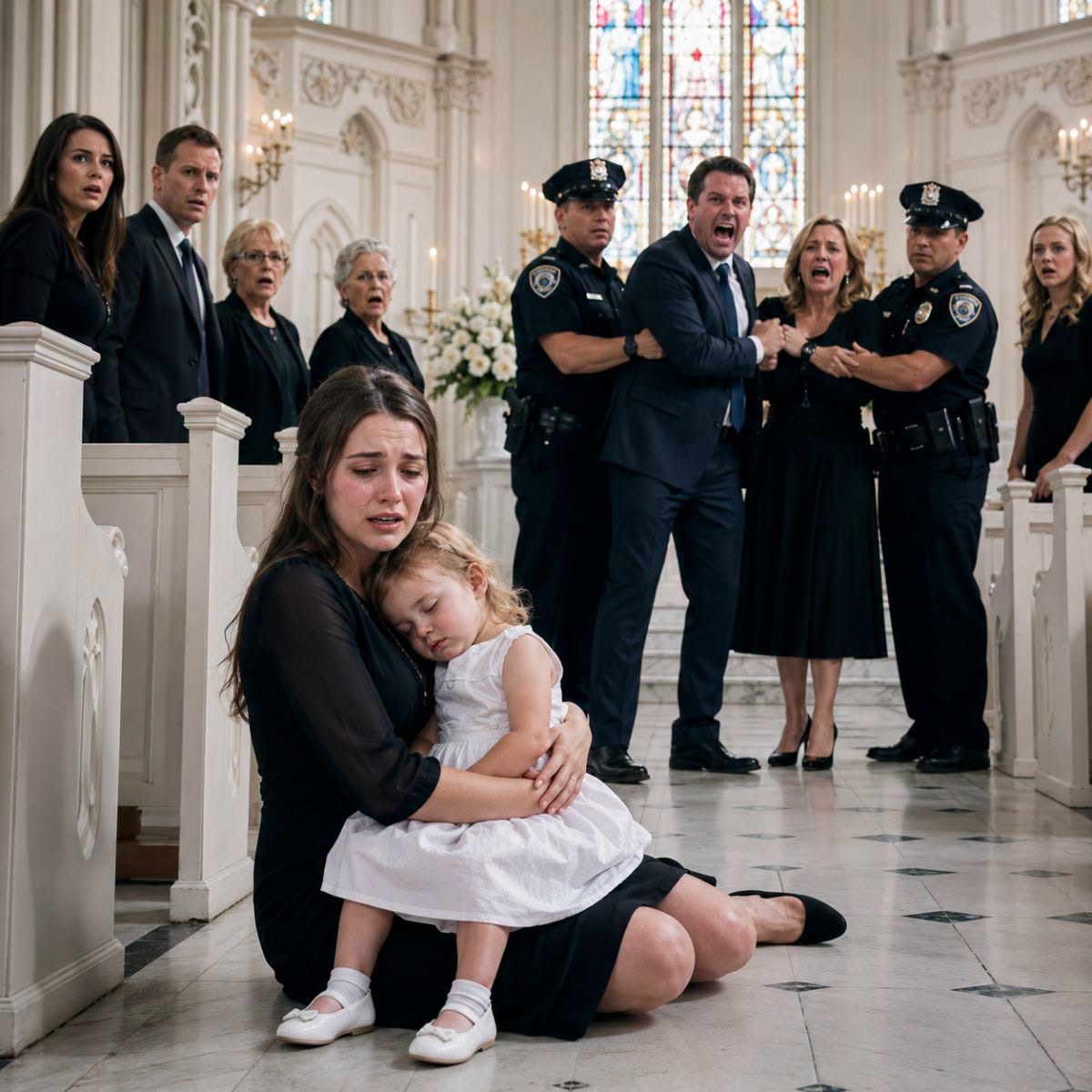 My 4-year-old daughter died from an allergic reaction at daycare. Five days after the funeral, her teacher called me at 2 a.m. and whispered: “Your husband lied. Watch the video.” When I saw it, I understood why he wanted to erase everything.