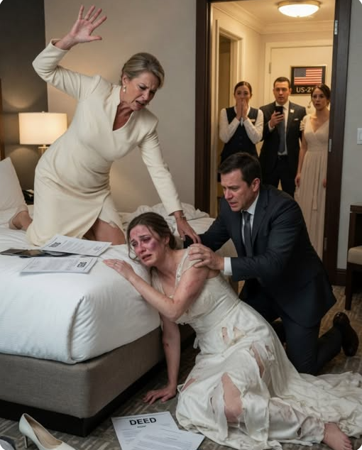 "My daughter showed up at my door at 3 AM. She was still in her wedding dress, bl/ee/ding and trembling. ‘My mother-in-law s/lapp/ed me 40 times,’ she sobbed. Her groom had locked her in the honeymoon suite, demanding her $3M condo or they would k:i:l:l her. I didn’t dial 911. I made a single call to the most dangerous, ruthless man I know. The exact moment he saw his little girl’s face…