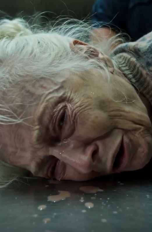 A 70-year-old woman is assaulted by a power-tripping security guard over a scanning error! Watch this ""hero"" violently wrench her arm as she begs for mercy. Is a lifetime of honesty worth nothing to this bully?