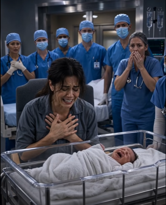 The baby had already been declared dead when the poorest girl in the hospital stepped into a room full of doctors, armed men, and grief—and ordered everyone to stop.