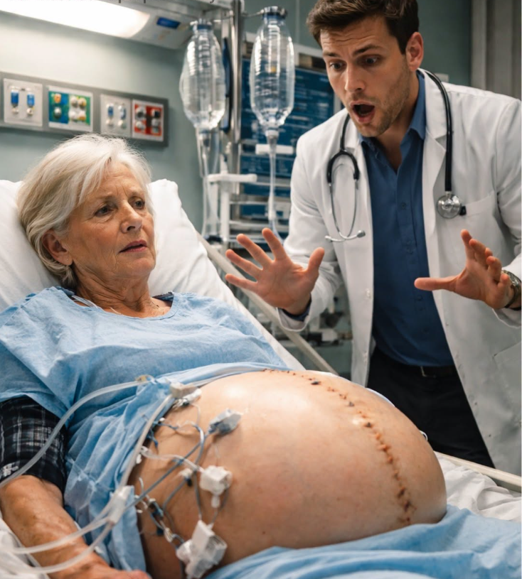 A 65-year-old woman discovered she was pregnant. But when the time came to give birth, the doctor examined her and was stunned by what he found.