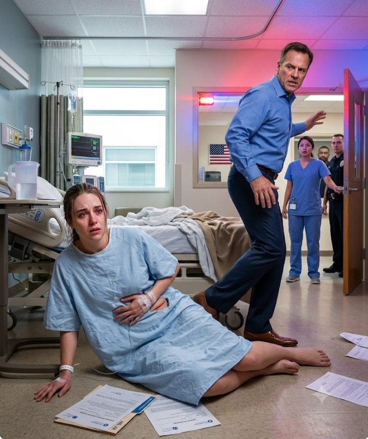 I Was Fresh Out of Surgery When My Stepdad Yelled, "Start Earning Your Keep!" I Said I Couldn't... He Slapped Me So Hard I Hit the Floor. "Stop Pretending You're Weak!" Moments Later, Police Arrived