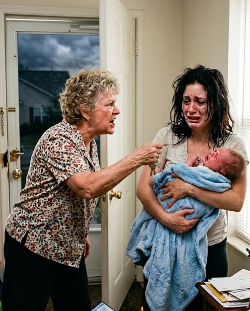 "I gave birth completely alone, and less than twenty-four hours later my own mother demanded $2,000 for my sister’s children. A week after that, she barged into my house screaming at me while my newborn daughter cried in fear. I stayed calm right up until she whispered a sentence that made something inside me finally break.