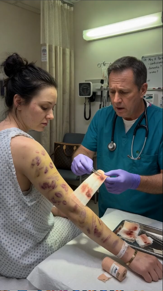 “WHAT THE HELL IS THIS?” — THE ER DOCTOR CUT AWAY MY BANDAGES. THE TERRIFYING TRUTH HE FOUND BENEATH JUST RUINED A BILLION-DOLLAR EMPIRE