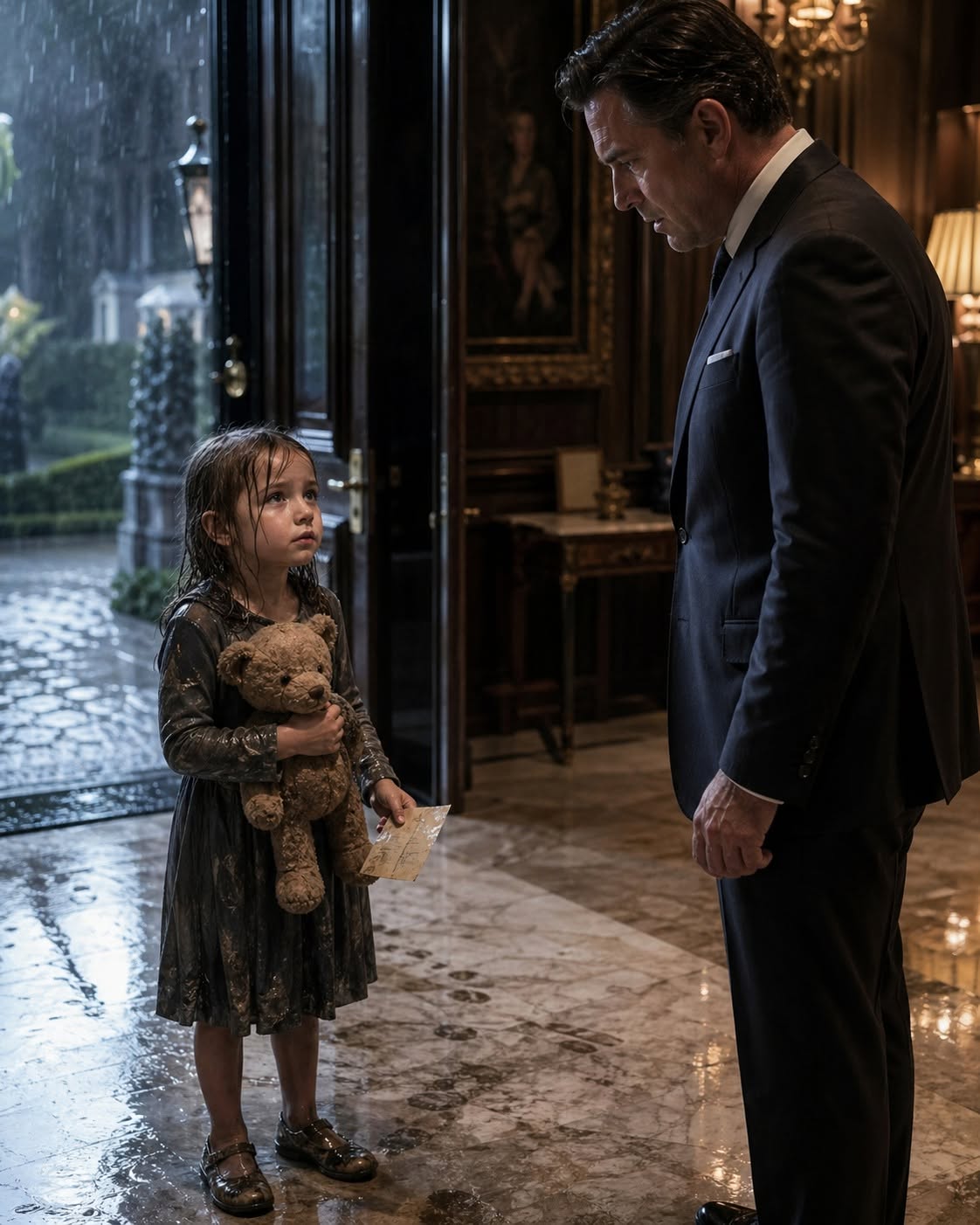 A 6-YEAR-OLD GIRL WALKED INTO THE RAIN AND TOLD THE MOST FEARED MAN IN THE CITY, “I CAME TO COLLECT THE DEBT YOU OWE MY MOTHER”