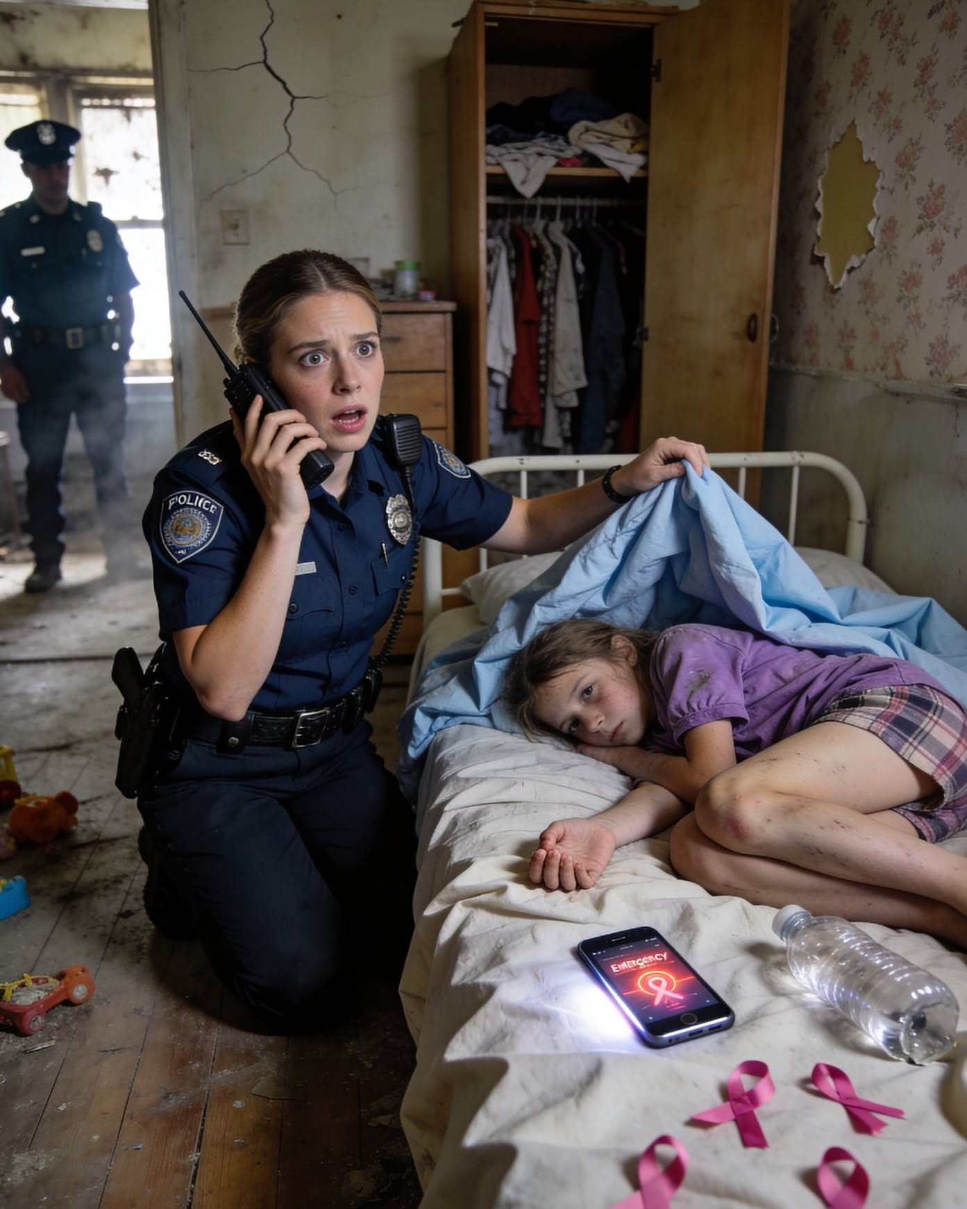 A 7-Year-Old Called 911 Saying Her Dad Never Came Home—What Police Discovered Days Later Left the Entire Town in Tears...