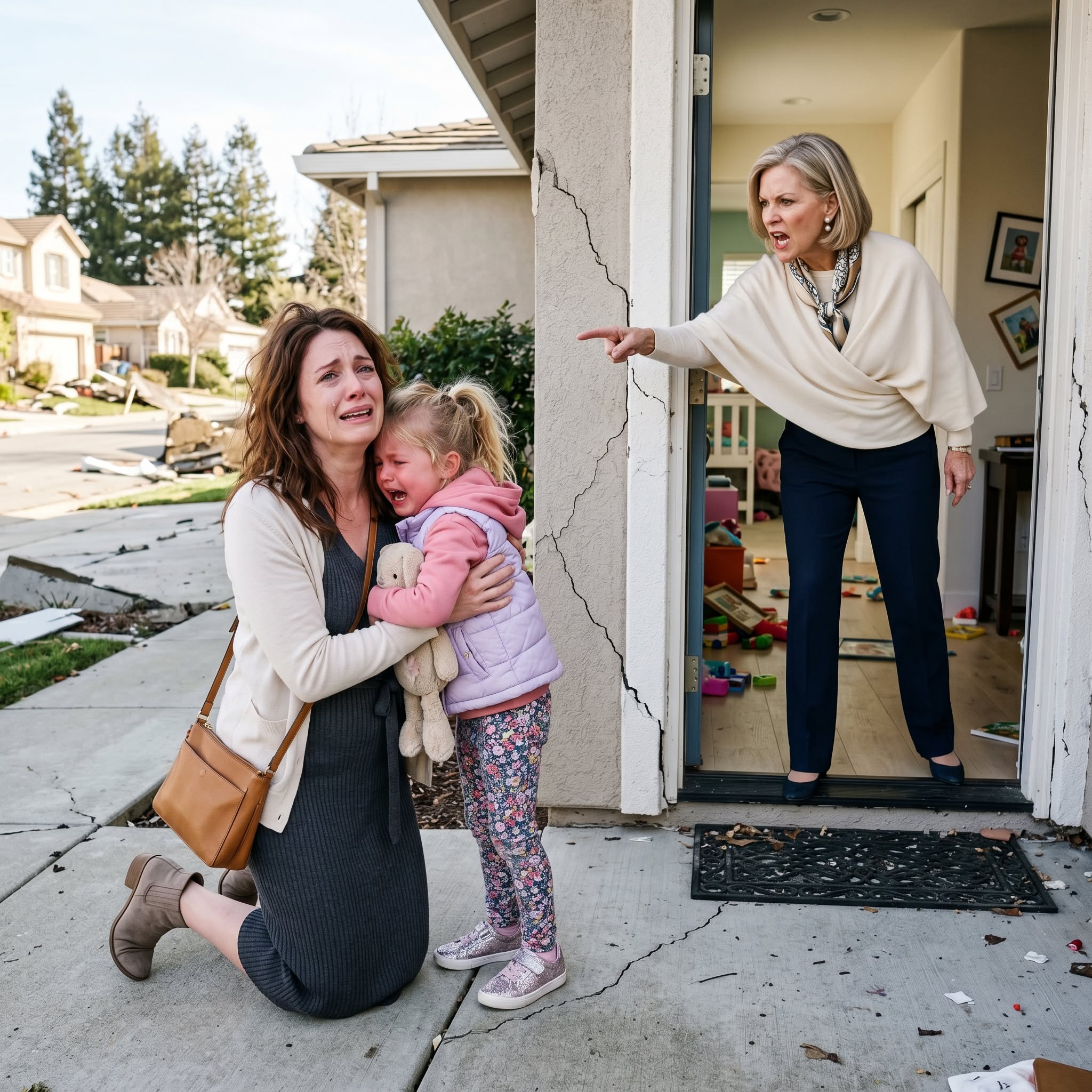 After an earthquake left us with nowhere safe to go, I asked my parents if my 5-year-old daughter and I could stay with them. They said I could come, but my child could not. My sister’s kids had rooms and a game room. I simply said, “Noted.” Three days later, they regretted everything.