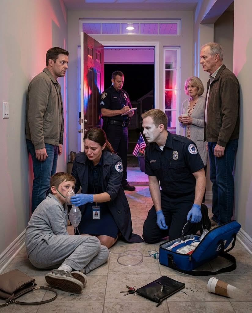 AT THE END OF MY COMPANY'S YEAR-END PARTY, I came home to find my son collapsed at the door.
