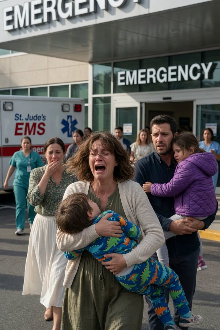 "My husband rushed his mistress’s child into the ER before our own son, even as our little boy burned with fever and convulsed in my arms. He made sure the other child was seen first. The next day, he came back begging our son for forgiveness, but the doctor stopped him and said, “You’re too late.”