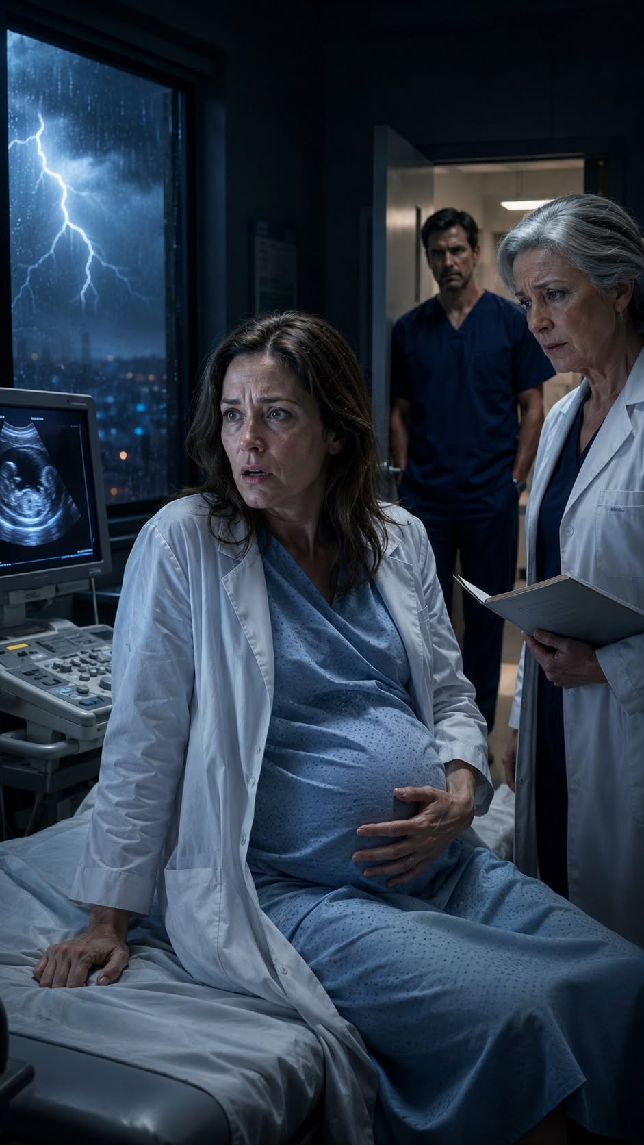 She had ended his surgical career. Now he was the only doctor who could deliver her child alive.