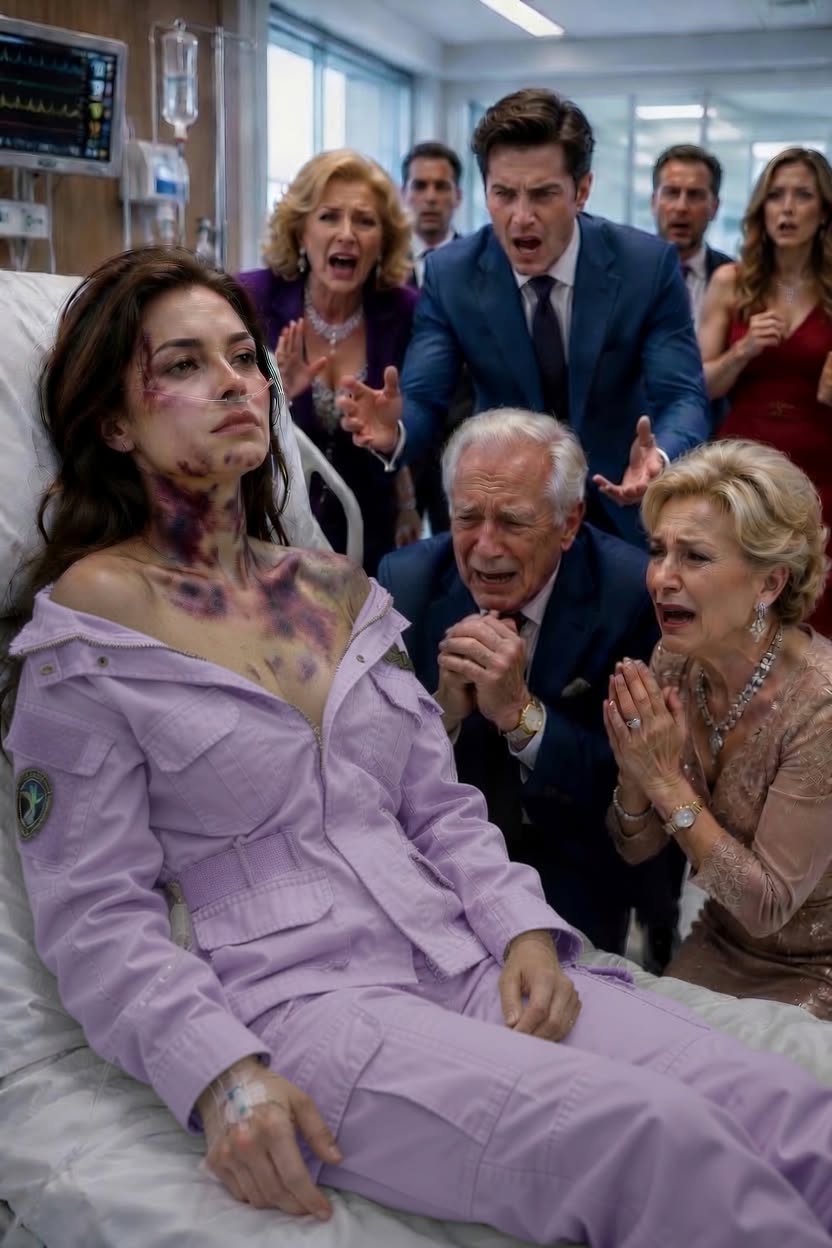 My husband beat me so badly I woke up in the ICU, barely able to breathe. Desperate, I called my parents, only to hear, “You made your bed. Stop crying and deal with your own mess.” I forced back my tears and whispered, “Fine.” From my hospital bed, I erased my name as the guarantor on their dream home. Their $55,000 deposit vanished overnight—but that was only the first signature I intended to remove. None of them had the slightest idea who would lose everything next...