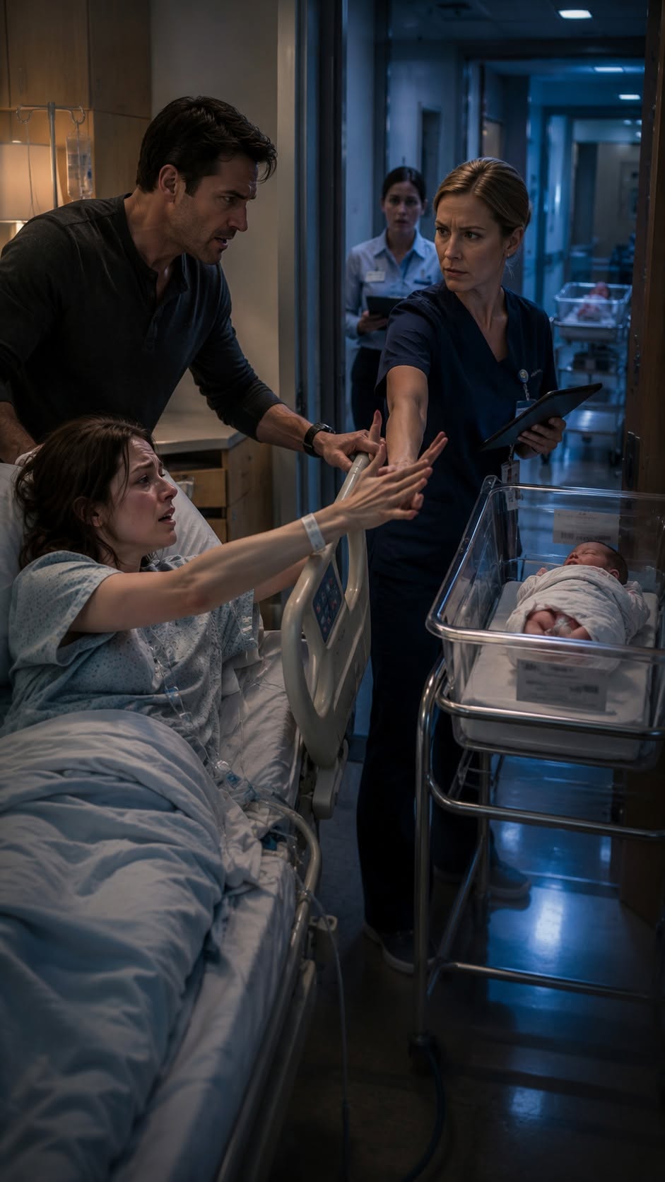 "‘Don't Bring That Bassinet In Here!’ – A Nurse Stopped a New Mother From Holding Her Baby… Until Security Footage Revealed the Shocking Truth"