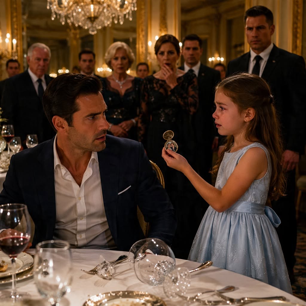 MY DAUGHTER RAN INTO A MAFIA GALA AND SLAPPED A PLATE BEFORE THE BOSS COULD DRINK - THEN FOUR SILENT MEN FINALLY LOOKED TERRIFIED