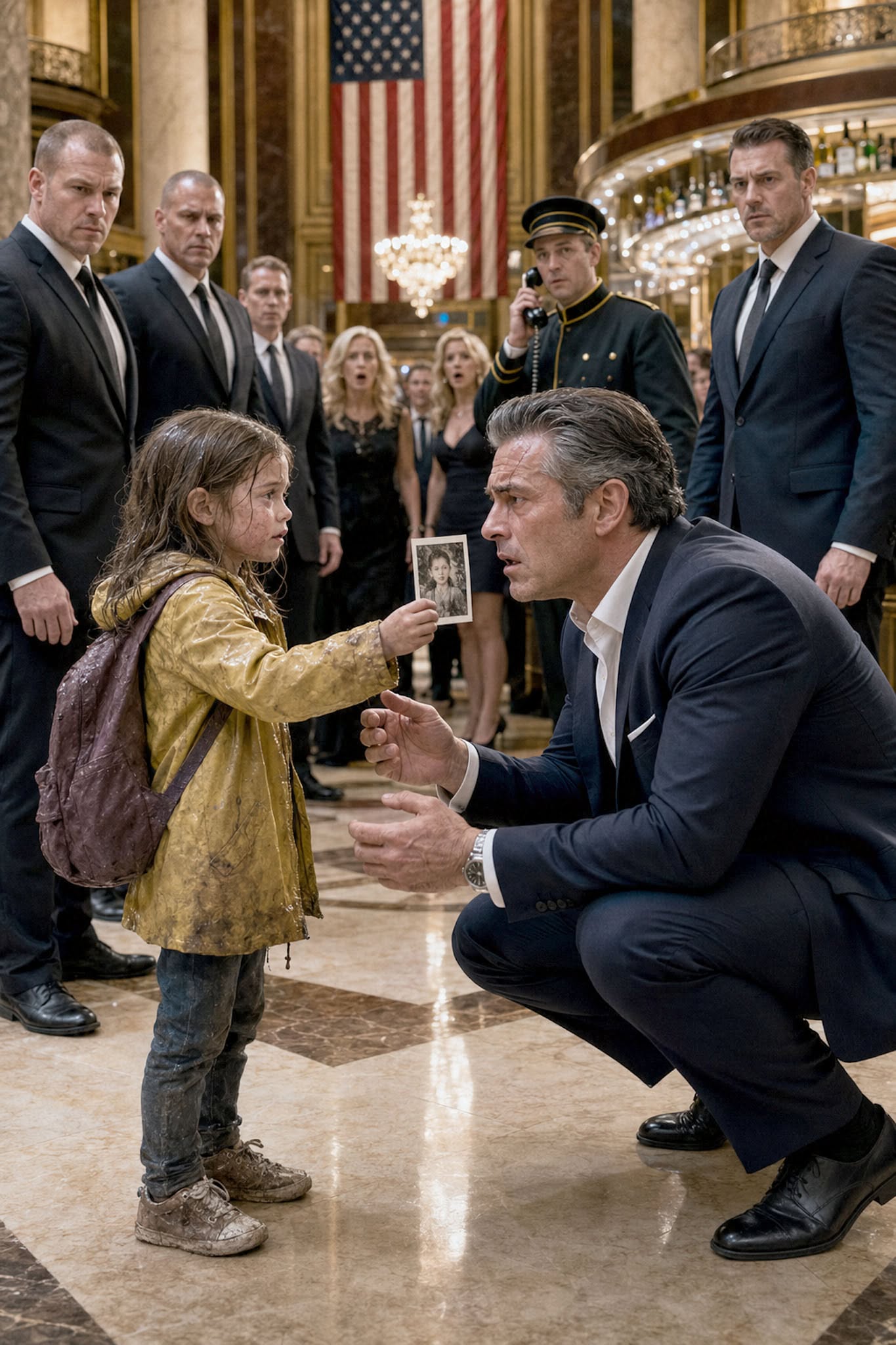 The Mafia Boss Didn’T Know He Had A Daughter—Until A Nine-Year-Old Girl Crossed Two States Alone, Walked Into His Luxurious Chicago Hotel...